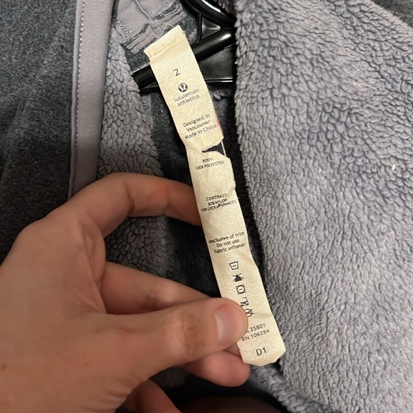 Lululemon Presence Of Mind Jacket Fossil Size 2 - Picture 12 of 13